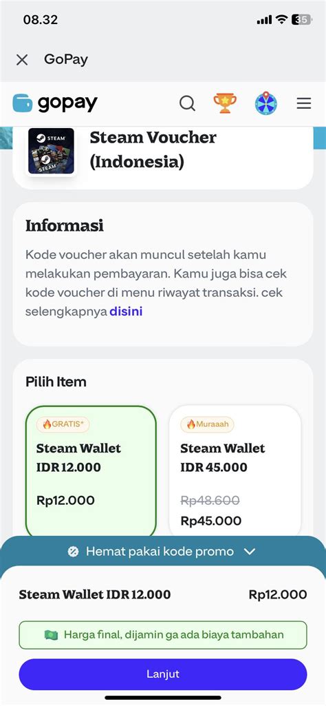 mod gopay cek update katalog steam 82 100 Poin Valorant image 5