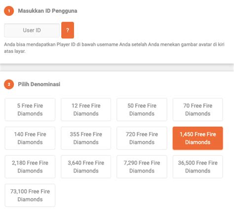 unipin diamond ff tercepat pulsa Topup tanpa login untuk pemburu rating tinggi image 5